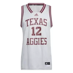 Adidas Texas A&M Aggies Retro Basketball Jersey