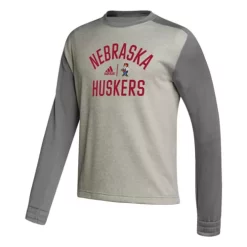 Adidas Nebraska Cornhuskers Heritage Crewneck Sweatshirt