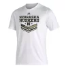 Adidas Nebraska Cornhuskers Salute To Service Camo Rank T-Shirt -CHAMPRO SHOP 19574192377