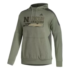 Adidas Nebraska Cornhuskers Salute To Service Hoodie