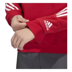 Adidas Nebraska Cornhuskers 3 Stripe Crewneck Sweatshirt -CHAMPRO SHOP 19574311828 2