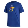 Adidas Kansas Jayhawks Logo T-Shirt -CHAMPRO SHOP 19574327029