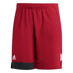 Adidas Nebraska Cornhuskers Sideline Training Shorts