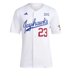 Adidas Kansas Jayhawks Retro Baseball Jersey