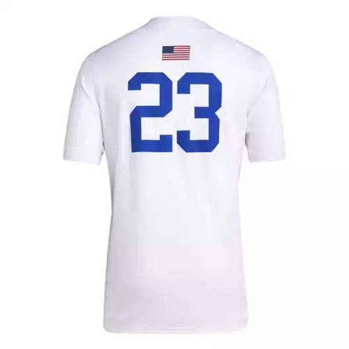 Adidas Kansas Jayhawks Retro Baseball Jersey 4 Adidas Kansas Jayhawks Retro Baseball Jersey - Image 2