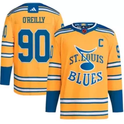 Adidas St. Louis Blues Ryan O'Reilly #90 Reverse Retro 2.0 Jersey