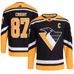 Adidas Pittsburgh Penguins Sidney Crosby #87 Reverse Retro 2.0 Jersey