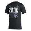 Adidas Sporting Kansas City Pregame Club T-Shirt -CHAMPRO SHOP 19574939923
