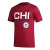Adidas Chicago Fire FC Pregame Club T-Shirt -CHAMPRO SHOP 19574946006