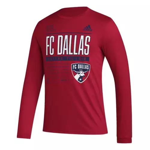 Adidas FC Dallas DNA Long Sleeve Shirt 3 Adidas FC Dallas DNA Long Sleeve Shirt