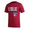 Adidas FC Dallas Pregame Club T-Shirt -CHAMPRO SHOP 19574949844