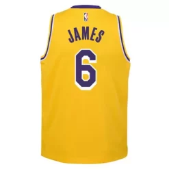 Nike Kids' Los Angeles Lakers LeBron James #6 Swingman Jersey