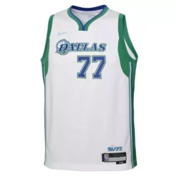 Nike Kids' Dallas Mavericks Luka Doncic #77 City Edition Mixed Moment Tape Jersey -CHAMPRO SHOP 19591316213 1