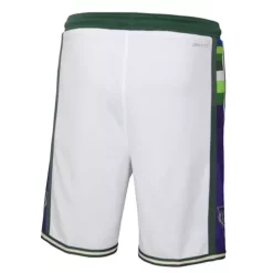 Nike Kids' Milwaukee Bucks City Edition Mixed Moment Tape Swingman Shorts -CHAMPRO SHOP 19591342587 1
