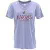 Blue 84 Women's Kansas Jayhawks Whammy T-Shirt -CHAMPRO SHOP 19592470657