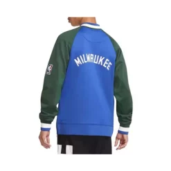 Nike Milwaukee Bucks 2022 City Edition Showtime Full Zip -CHAMPRO SHOP 19615005667 1