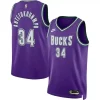 Nike Milwaukee Bucks Giannis Antetokounmpo #34 Hardwood Classic Jersey -CHAMPRO SHOP 19615005809 2