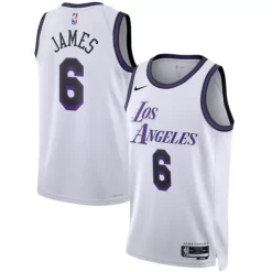 Nike Los Angeles Lakers LeBron James #6 2022 City Edition Jersey -CHAMPRO SHOP 19615006292 2