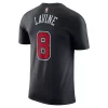 Nike Chicago Bulls Zach LaVine #8 Statement Name & Number T-Shirt -CHAMPRO SHOP 19615113085