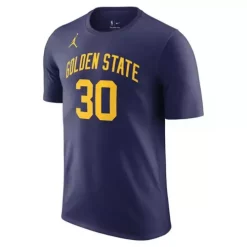 Nike Golden State Warriors Steph Curry #30 Statement Name & Number T-Shirt -CHAMPRO SHOP 19615113799 1