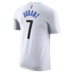 Nike Brooklyn Nets Kevin Durant #7 2022 City Edition Name & Number T-Shirt