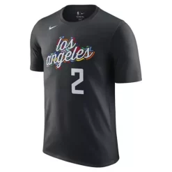 Nike Los Angeles Clippers Kawhi Leonard #2 2022 City Editon Name & Number T-Shirt -CHAMPRO SHOP 19615118804 1