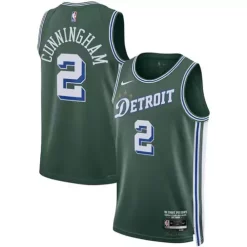 Nike Detroit Pistons Cade Cunningham #2 2022 City Edition Jersey