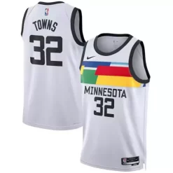 Nike Minnesota Timberwolves Karl-Anthony Towns #32 2022 City Edition Jersey