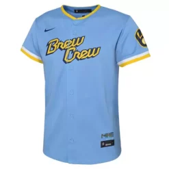 Nike Kids' Milwaukee Brewers City Connect Jersey -CHAMPRO SHOP 19618040129 1