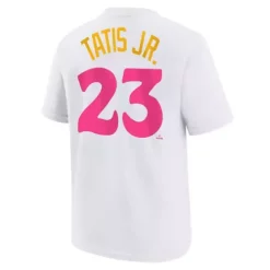 Nike Kids' San Diego Padres Fernando Tatis Jr #23 2022 City Connect T-Shirt -CHAMPRO SHOP 19618109309 1