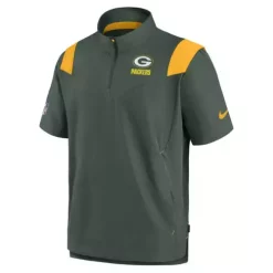 Nike Green Bay Packers Coach Short Sleeve Jacket