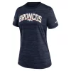 Nike Women's Denver Broncos Velocity T-Shirt -CHAMPRO SHOP 19622795035