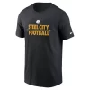 Nike Pittsburgh Steelers Steel City Football T-Shirt -CHAMPRO SHOP 19622803733