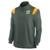 Nike Green Bay Packers Coaches 1/4 Zip Jacket