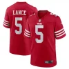 Nike San Francisco 49ers Trey Lance #5 Alternate Game Jersey -CHAMPRO SHOP 19622824859