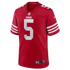 Nike San Francisco 49ers Trey Lance #5 Alternate Game Jersey -CHAMPRO SHOP 19622824859 2