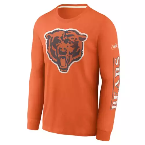 Nike Chicago Bears Rewind Logo Long Sleeve Shirt 3 Nike Chicago Bears Rewind Logo Long Sleeve Shirt