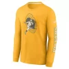 Nike Green Bay Packers Rewind Long Sleeve Shirt -CHAMPRO SHOP 19622836664