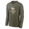 Nike Minnesota Vikings 2022 Salute To Service Long Sleeve Shirt -CHAMPRO SHOP 19622891958