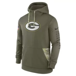 Nike Green Bay Packers 2022 Salute To Service Hoodie