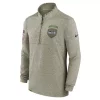 Nike Seattle Seahawks 2022 Salute To Service Shield 1/4 Zip -CHAMPRO SHOP 19622893092