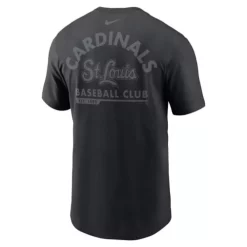 Nike St. Louis Cardinals Pitch Black Date T-Shirt -CHAMPRO SHOP 19622903858 1
