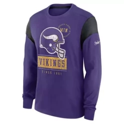 Nike Women's Minnesota Vikings Historic Long Sleeve Shirt