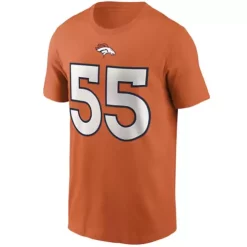 Nike Denver Broncos Bradley Chubb Name & Number T-Shirt -CHAMPRO SHOP 19622947882 1