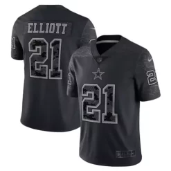 Nike Dallas Cowboys Ezekiel Elliott #21 Reflect Jersey