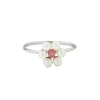 Women's Pura Vida Bitty Pearl Flower Ring -CHAMPRO SHOP 19625600392