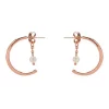 Pura Vida Floating Pearl Hoop Earrings -CHAMPRO SHOP 19625686935