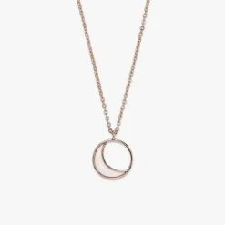 Pura Vida Opal Crescent Necklace