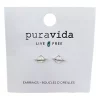 Pura Vida Opal Saturn Stud Earrings -CHAMPRO SHOP 19625689604