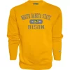 Blue 84 North Dakota State Bison Tool Belt Crewneck Sweatshirt -CHAMPRO SHOP 19626030321